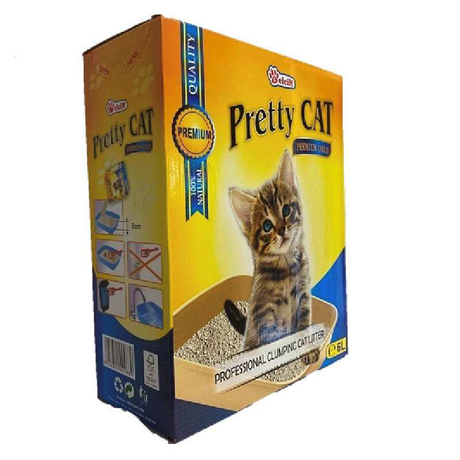 Pretty Cat Premium Gold Бентонітовий Наповнювач Без Аромату Фото Від Dog.Com.Ua