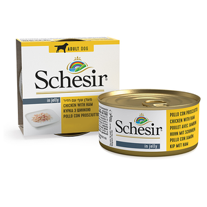 Консерва Для Собак Schesir Шезір (Філе Курки З Шинкою) Фото Зоомагазину Dog.Com.Ua