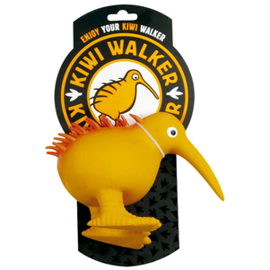 Игрушка для собак Kiwi Walker «Птица киви» оранжевая, 8,5 см