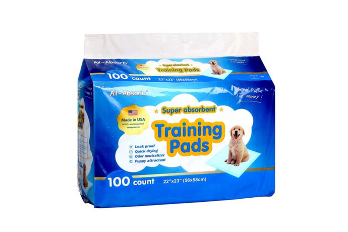 All-Absorb Training Pads Regular Пеленки для щенков и собак средних пород, 56x58 см