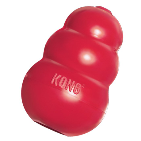 Kong Classic міцна інтерактивна іграшка для закладки ласощів для собак