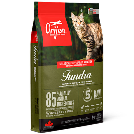 Сухий корм Orijen Tundra Cat для кішок і кошенят всіх порід і вікових груп