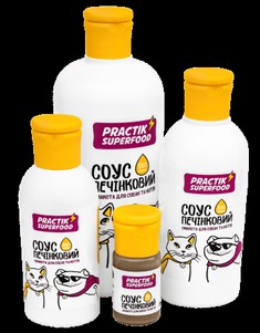 Practik SuperFood Печінковий соус для собак та котів