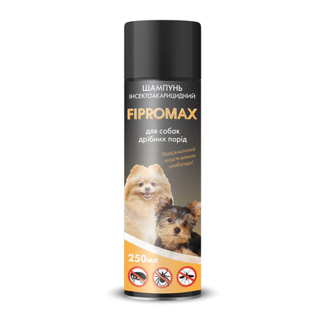 Fipromax Шампунь от блох и клещей для собак мелких пород