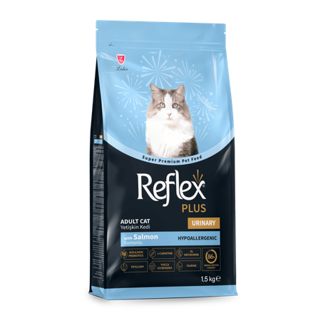 Reflex Plus Urinary Adult Сухий Корм Для Котів Із Чутливою Сечовидільною Системою З Лососем Фото Від Dog.Com.Ua