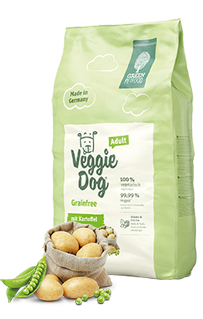 Сухий корм Green Petfood VeggieDog Grainfree Adult повнораційний вегетаріанський беззерновий корм (картопля і горох)