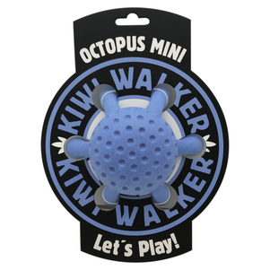 Игрушка для собак Kiwi Walker «Осьминог» голубой, 13 см