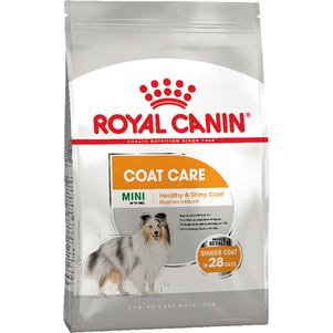 Сухий корм Royal Canin COAT CARE MINI корм для собак вагою до 10 кг з тьмяною і жорсткою шерстю