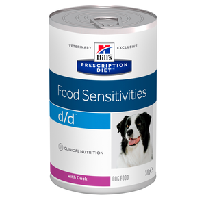 Лечебный корм Hills PD Canine d/d Duck диетический корм Хиллс с уткой при пищевых аллергиях у собак