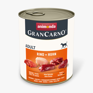 Корм GranCarno Adult Beef + Chicken консервированный д/соб с говядиной и курицей