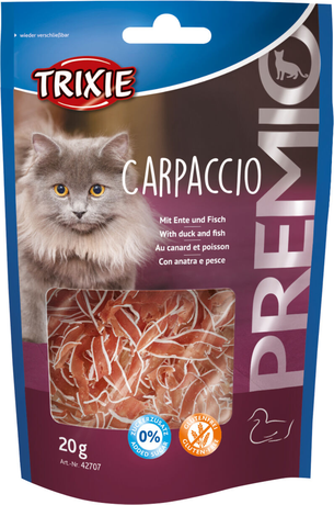 Trixie Ласощі для котів PREMIO Carpaccio качка/риба