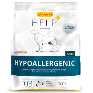 Лікувальний корм Josera (Йозера) Help Dog Hypoallergenic Ветеринарна дієта з комахами для собак з харчовою непереносимістю
