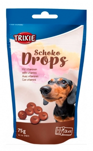 Trixie Chocolate Drops дропси для собак зі смаком шоколаду