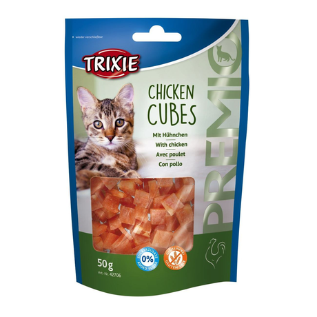 Trixie Ласощі для котів PREMIO Chicken Cubes курячі кубики