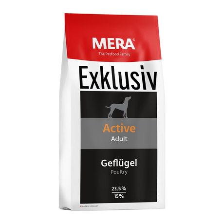 MERA Exclusiv Active для дорослих активних собак середніх та великих порід (курка)