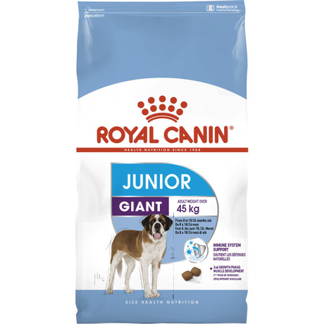 Сухой корм Royal Canin Giant Junior для щенков гигантских пород в возрасте от 8 месяцев до 2-х лет