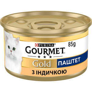 Gourmet Gold Паштет Для Кошек С Индейкой, 85 Г Фото Зоомагазина Dog.Com.Ua