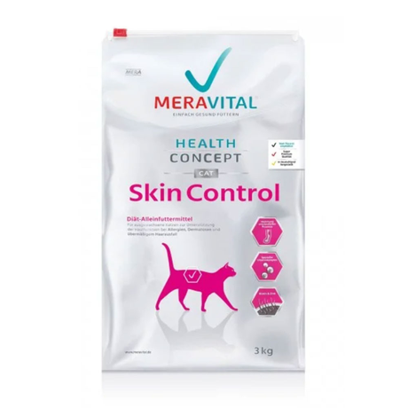 MERA MVH Skin Control сухий корм для котів при дерматозі та надмірному випаданні шерсті