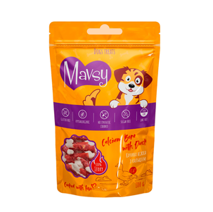 Mavsy (Мавсі) Calcium Bone With Duck Ласощі Для Собак Качина Ніжка З Кальцієм Фото Зоомагазину Dog.Com.Ua