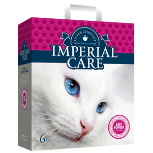 ІМПЕРІАЛ КАРЕ З АРОМАТОМ ДИТЯЧОЇ ПУДРИ (Imperial Care Baby Powder) ультра-комкующийся наповнювач у котячий туалет