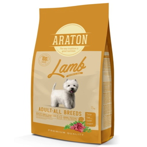 Сухой Корм Araton Lamb Adult All Breeds Для Взрослых Собак Все Пород (Ягненок) Фото Зоомагазина Dog.Com.Ua