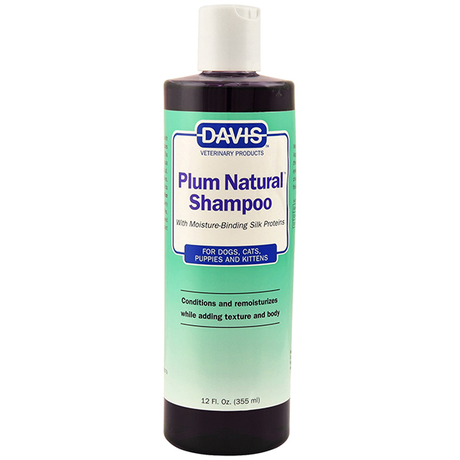 Davis Plum Natural Shampoo натуральна злива шампунь з протеїнами шовку для собак, котів, концентрат
