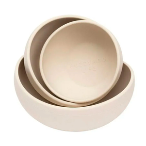 Fuzzyard Life Силіконова Миска Для Собак Бежева Фото Зоомагазину Dog.Com.Ua