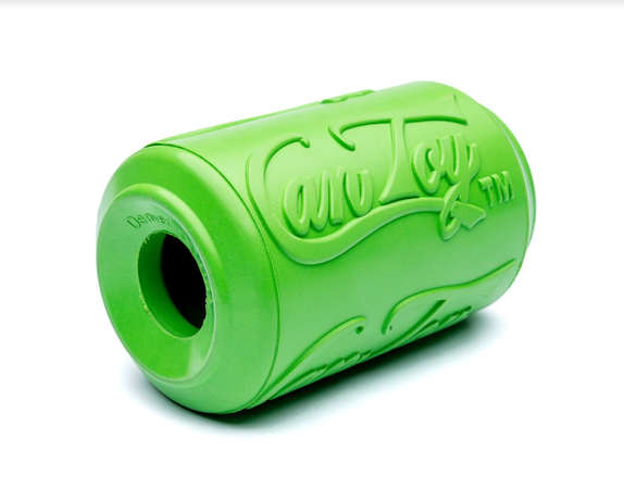 SodaPup Can Toy Green Іграшка банку для собак, зелена