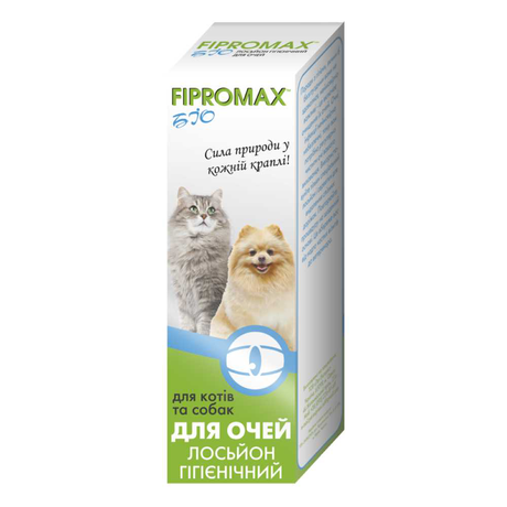 Fipromax Біо Лосьйон-спрей гігієнічний для очей для котів і собак