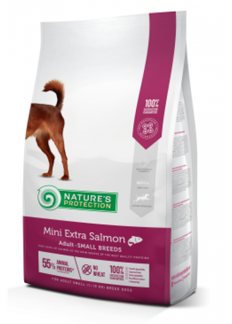 Сухий корм NP Mini Extra Salmon Adult Small Breeds для дорослих собак малих порід (лосось)