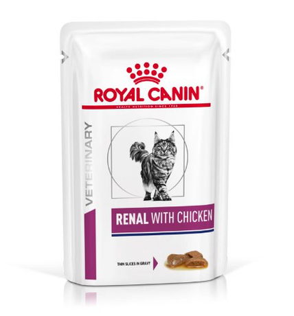 Royal Canin Renal Feline Вологий корм для котів із нирковою недостатністю, 85 г