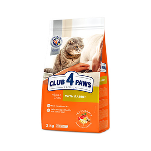 Клуб 4 Лапы (Club 4 Paws) Premium Adult Сухой Корм Для Котов С Кроликом Фото Зоомагазина Dog.Com.Ua