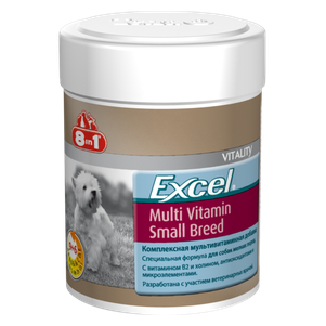 8in1 Excel Multi Vitami Small Breed мультивитаминная добавка для собак маленьких пород