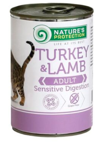 NP Sensitive Digestion Turkey&Lamb консерви для котів з чутливим травленням