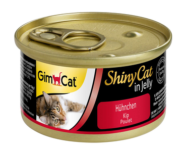 Корм GimCat вологий для котів Шайні Кет з куркою