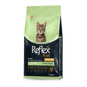 Reflex Plus Kitten Sterilized Сухий Корм Для Стерилізованих Кошенят З Куркою Фото Зоомагазину Dog.Com.Ua