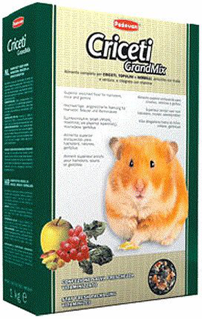 Padovan GrandMix Criceti основной комплексный корм для хомяков и мышей