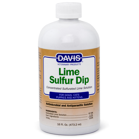 Davis Lime Sulfur Dip антимікробний та антипаразитарний засіб для собак та котів, концентрат