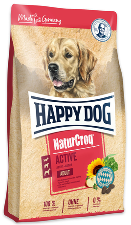 Сухой корм Happy Dog NaturCroq Active корм для активных собак всех пород (птица)
