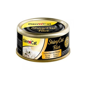 Корм Gimcat Влажный Для Кошек Шайни Кет Филе С Курицей И Манго Фото Зоомагазина Dog.Com.Ua