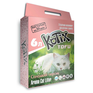 Kotix Tofu Honey Peach Наполнитель Для Туалета Фото Зоомагазина Dog.Com.Ua