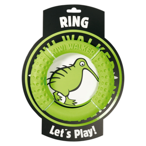 Игрушка для собак Kiwi Walker «Кольцо» зеленое, 13,5 см