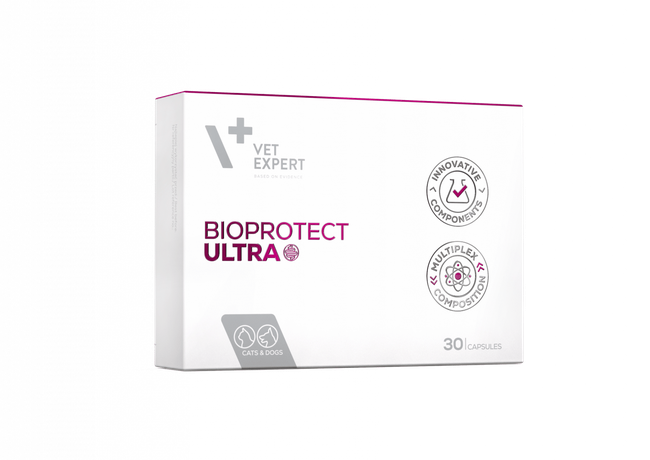 Vet Expert Bioprotect Ultra Добавка Для Підтримки Правильного Мікробіома Та Захисту Здоров'Я Травного Тракту У Кішок Та Собак Фото Від Dog.Com.Ua