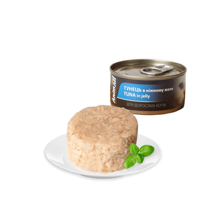 AnimAll Tuna in jelly вологий корм для котів ТУНЕЦЬ у желе