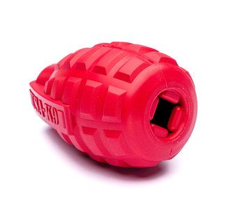 SodaPup Grenade Red Іграшка граната для собак, червона