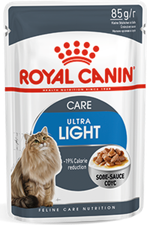 Royal Canin Ultra Light Care (шматочки в соусі) Консерви для котів схильних до повноти