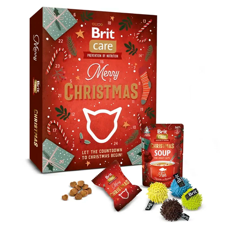 Brit Care Advent Calendar Рождественский Набор С Игрушкой Для Кошек Фото От Dog.Com.Ua