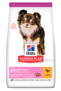 Сухий корм Hills Science Plan Light Adult Small & Mini Chicken для малоактивних собак міні і малих порід (курка)
