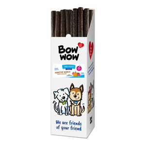 Bow Wow Лакомство Для Собак Палочки Из Говядины,Свинины,Насекомых И Птицы, 167Гр (12Шт/Уп) Фото Зоомагазина Dog.Com.Ua