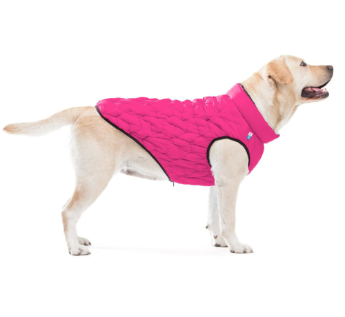 COLLAR AiryVest UNI двусторонняя курточка для собак (розово-черная) - эластичная на 20%!